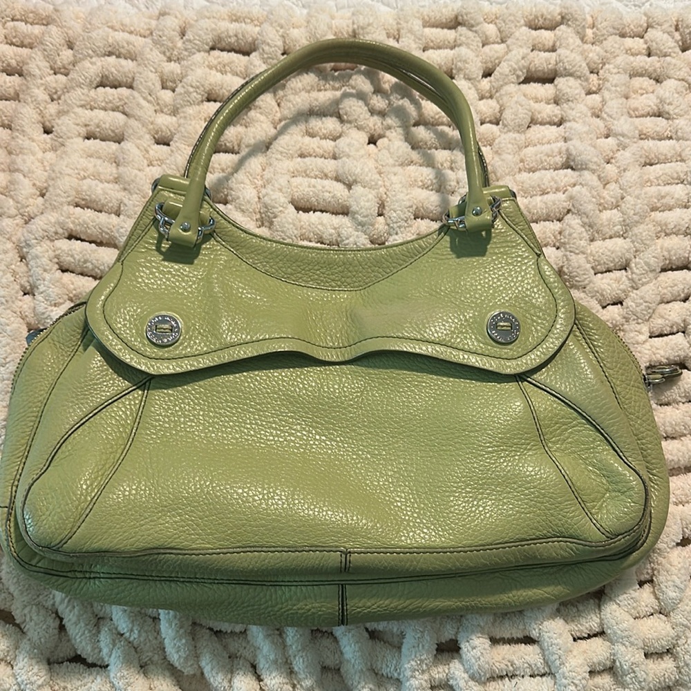 Cole Haan Village F04 Lime Shoulder Bag Leather
